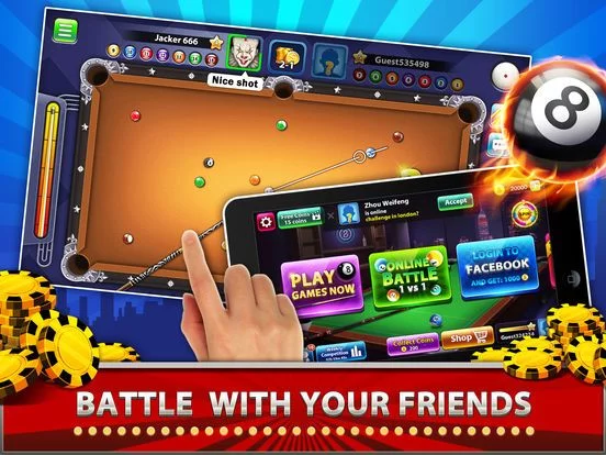 Изображение игры: 8 Ball - Billiards pool games