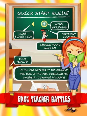 Изображение игры: Classroom Battle: Students vs Teachers Showdown!