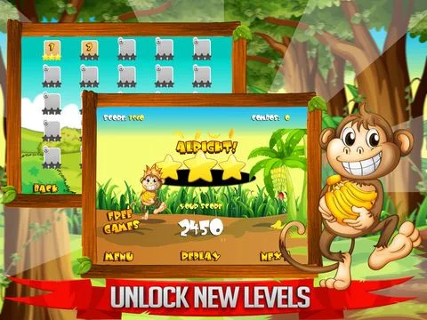 Изображение игры: Monkey Thrill - Fun Kids Tap Game FREE!