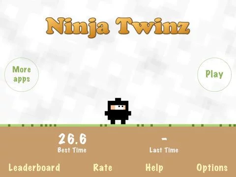 Изображение игры: Ninja Twinz