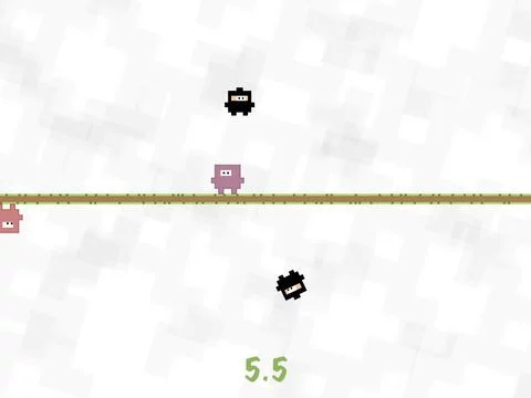 Изображение игры: Ninja Twinz