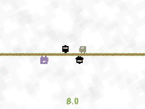Изображение игры: Ninja Twinz