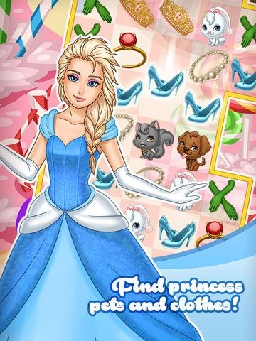 Изображение игры: Amazing Princess Match 3