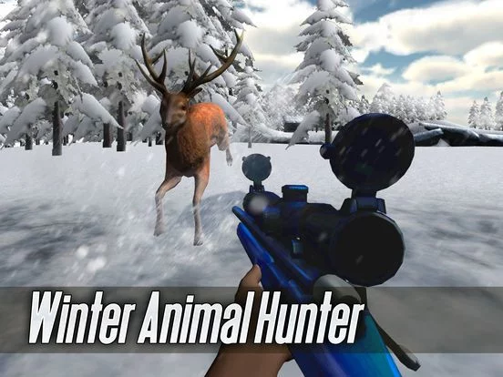 Изображение игры: Winter Animal Hunter 3D Full