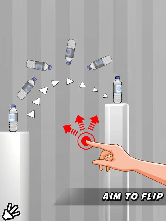 Изображение игры: Water Bottle Flip AK 2016