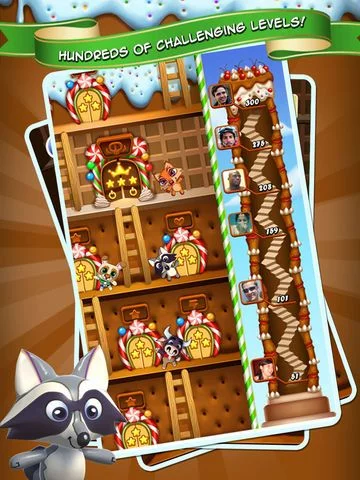 Изображение игры: Sweet Shop Tower - Match 3 Jello