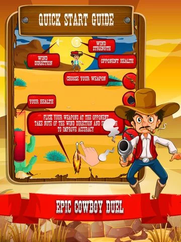 Изображение игры: Cowboy Quickdraw - Wild West Shootout!