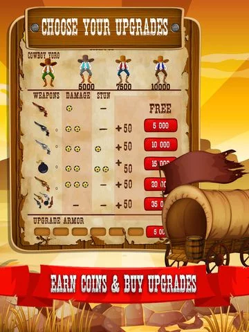 Изображение игры: Cowboy Quickdraw - Wild West Shootout!