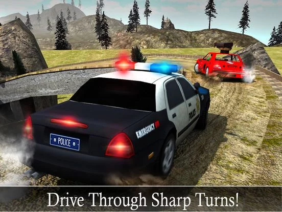 Изображение игры: Off-Road Police Car Driver Chase: Real Driving & Action Shooting Game