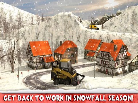 Изображение игры: Snow Plow Rescue Truck Driving 3D Simulator