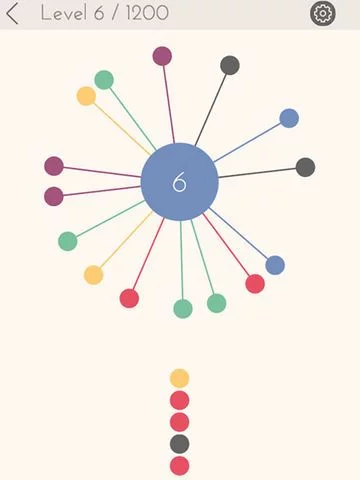 Изображение игры: 10 Color Spin - Dots On A Circle