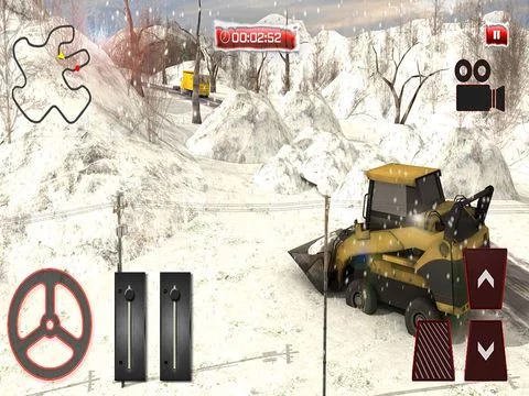 Изображение игры: Snow Plow Rescue Truck Driving 3D Simulator