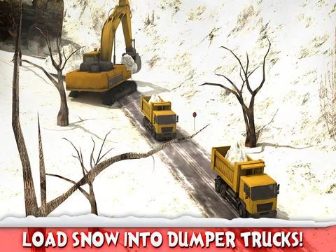 Изображение игры: Snow Plow Rescue Truck Driving 3D Simulator