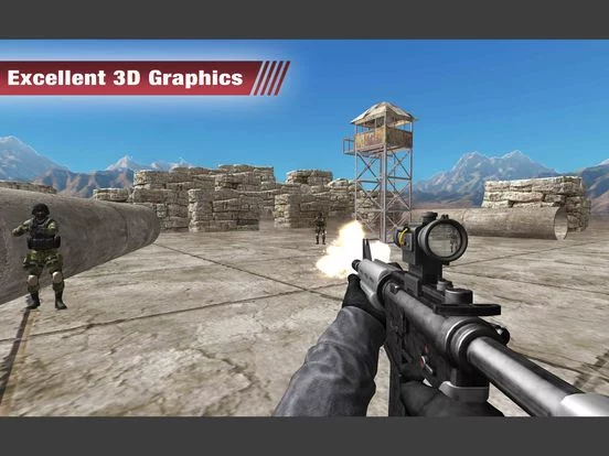 Изображение игры: Modern Bullet Fire Online FPS