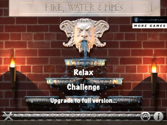 Изображение игры: Fire, Water & Pipes! Lite.