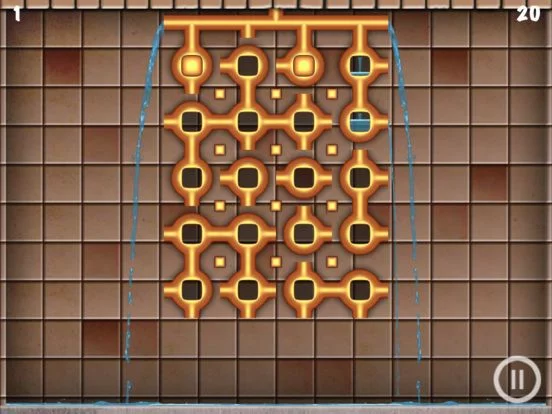 Изображение игры: Fire, Water & Pipes! Lite.