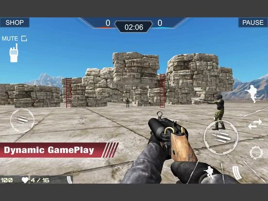 Изображение игры: Modern Bullet Fire Online FPS