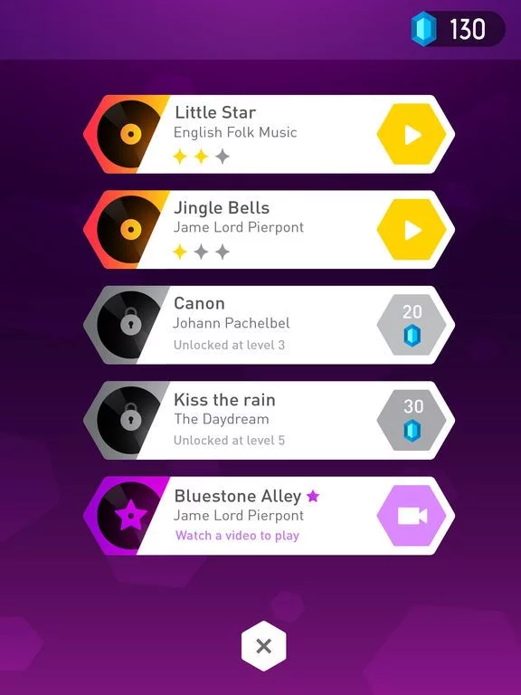 Изображение игры: Tile Hop: Forever Dancing Ball