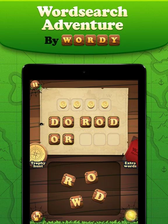 Изображение игры: Wordy - Word Search Adventure