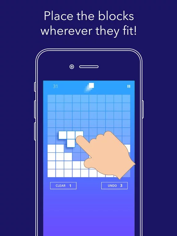 Изображение игры: Crack Blocks ~ highly addicting block puzzle game