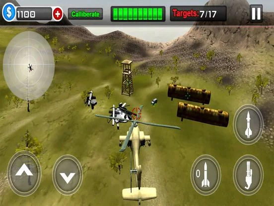 Изображение игры: Gunship Helicopter Battle: Real Air Attack