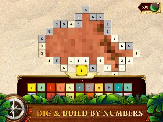 Изображение игры: Build by Number - PixBuilder