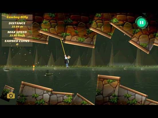 Изображение игры: Rope Heroes: Hole Runner Game