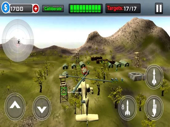 Изображение игры: Gunship Helicopter Battle: Real Air Attack