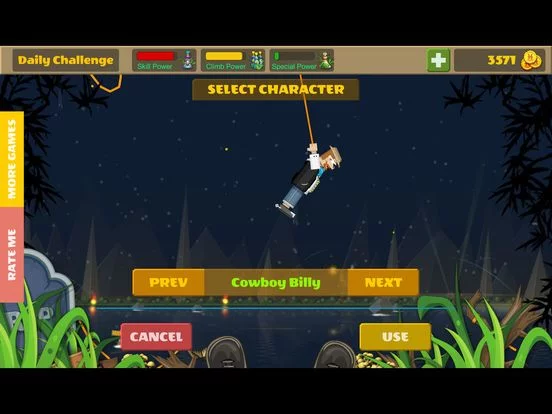 Изображение игры: Rope Heroes: Hole Runner Game