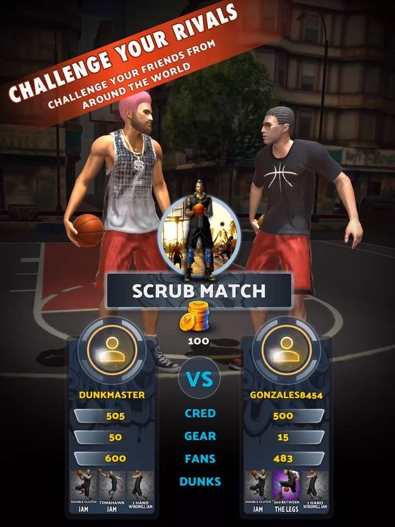 Изображение игры: Basketball Rivals