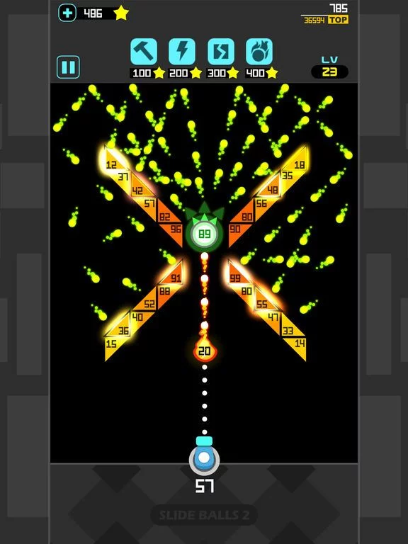 Изображение игры: Slide Balls 2 - Block Breaker