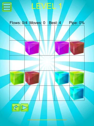 Изображение игры: Link Neon Jelly Cube Connect