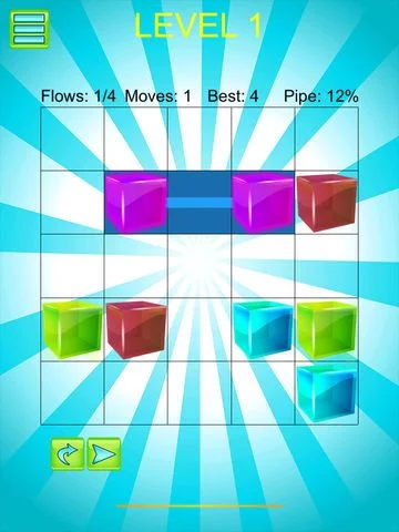 Изображение игры: Link Neon Jelly Cube Connect