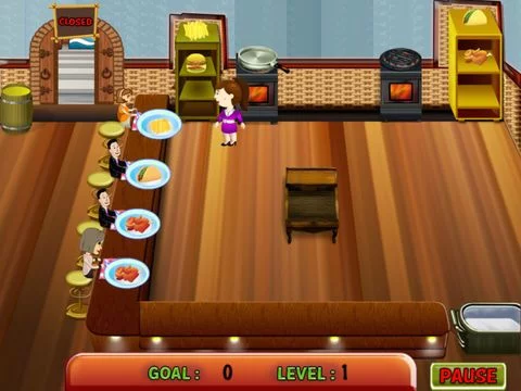 Изображение игры: Fast Food Diner Story: Restaurant Chef Cooking Deluxe