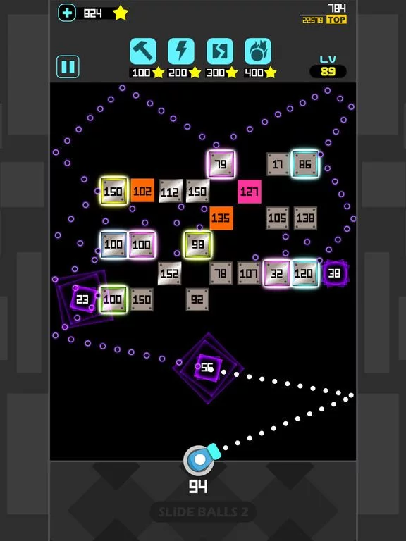 Изображение игры: Slide Balls 2 - Block Breaker