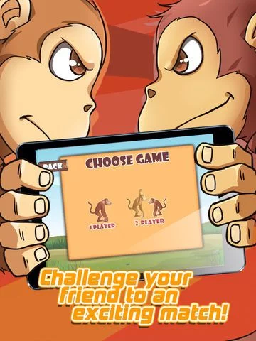 Изображение игры: Angry Monkey Super Fight: Mud Toss Blast