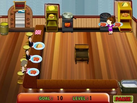 Изображение игры: Fast Food Diner Story: Restaurant Chef Cooking Deluxe