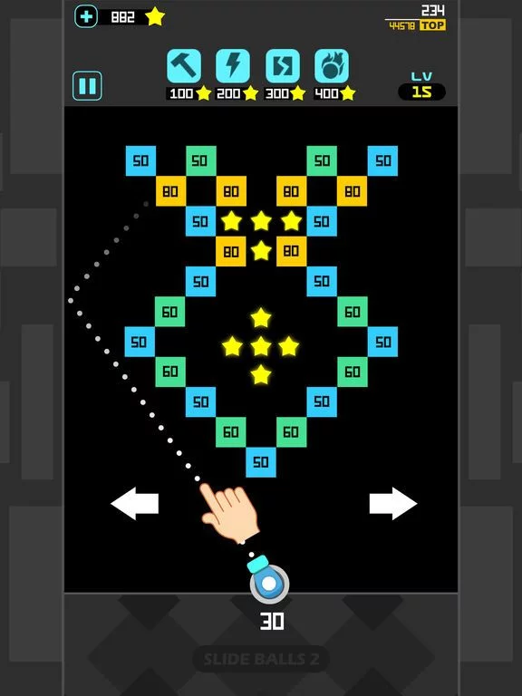 Изображение игры: Slide Balls 2 - Block Breaker