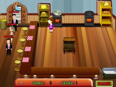 Изображение игры: Fast Food Diner Story: Restaurant Chef Cooking Deluxe