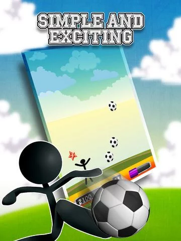 Изображение игры: Stickman Soccer Ball Slide: Final Escape