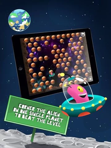 Изображение игры: Alien Colony Invasion Attack: Galaxy Space Puzzle Quest