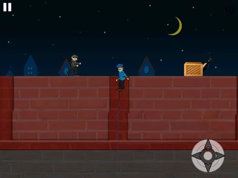 Изображение игры: Bank Robbers Run - Escape the Cops!