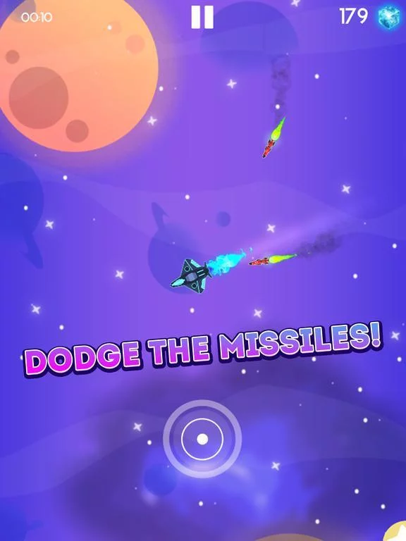 Изображение игры: Missile Dodge - Space