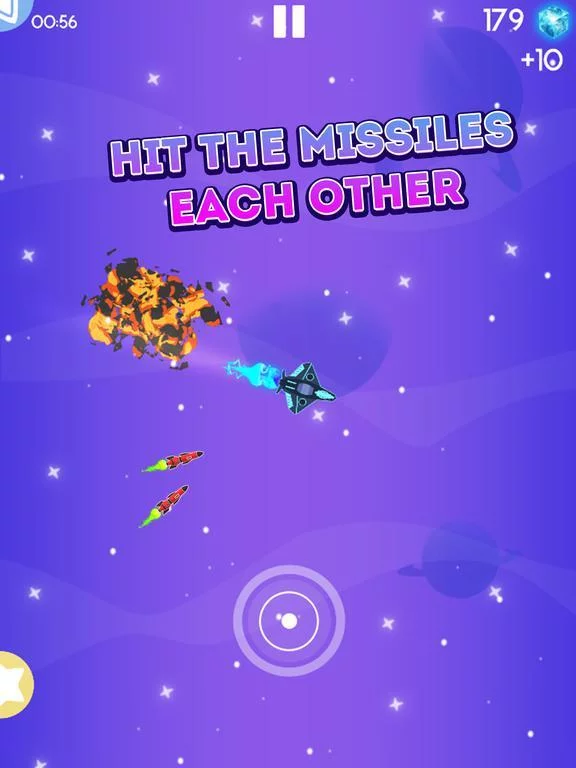 Изображение игры: Missile Dodge - Space