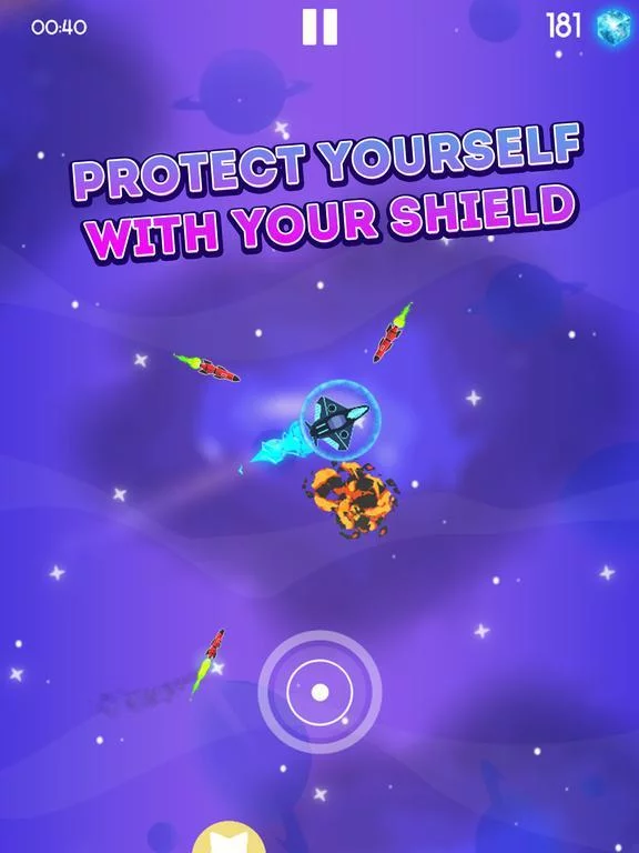 Изображение игры: Missile Dodge - Space