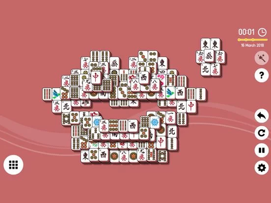 Изображение игры: Online Mahjong Solitaire