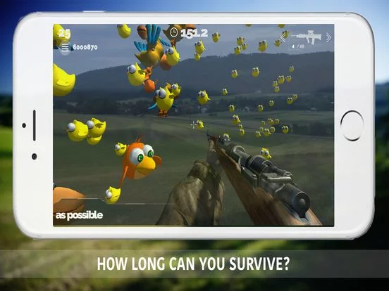Изображение игры: BirdSplasher - AugmentedReality PRO