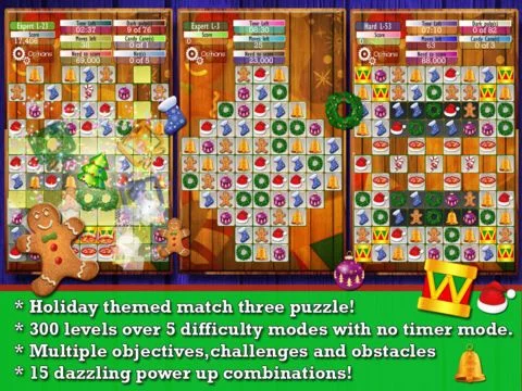 Изображение игры: Holiday Drops - Match three puzzle game
