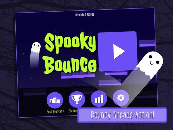 Изображение игры: Spooky Bounce