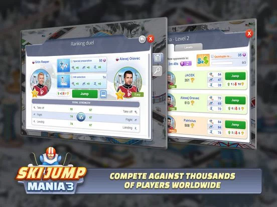 Изображение игры: Ski Jump Mania 3